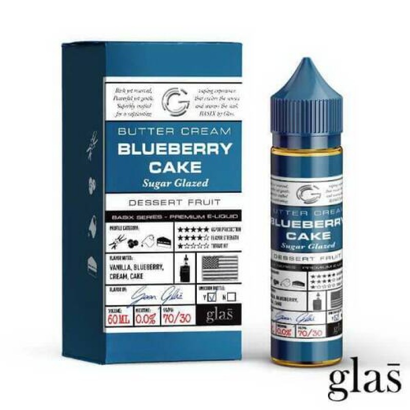 Blueberry Cake - Glas Basix Series | 60ml